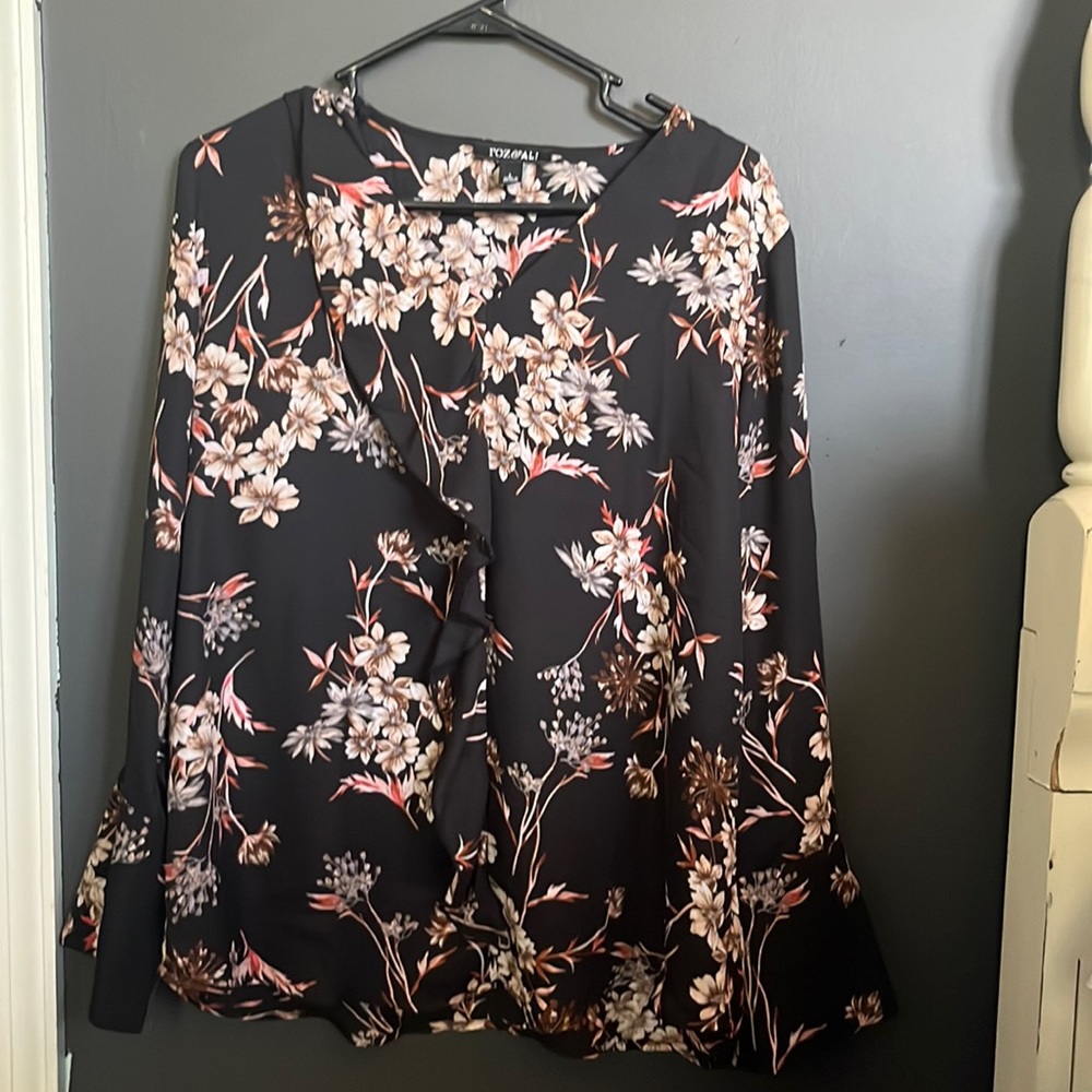 Floral Long Sleeve Blouse